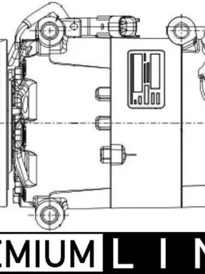 Kompresor, klimatizace MAHLE ORIGINAL ACP 1360 000P Expresní Doručení
