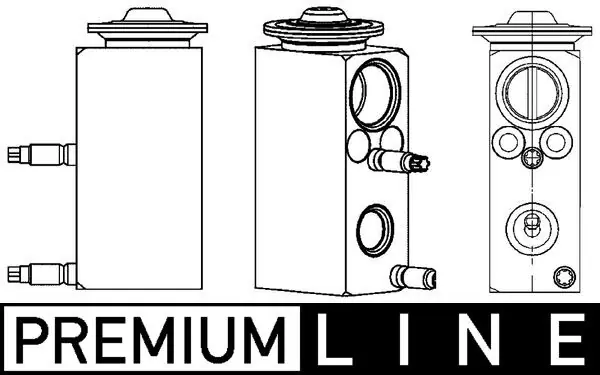Expanzní ventil, klimatizace MAHLE ORIGINAL AVE 77 000P Zlevněný