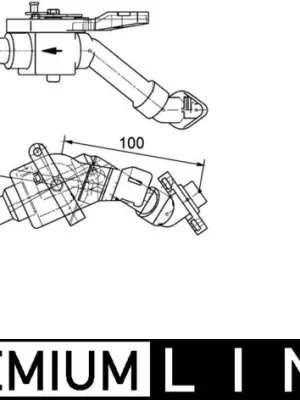 Termostat MAHLE ORIGINAL CV 8 000P Cenová Bomba