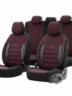 Cenový Hit Sada autopotahů OTOM SPORT PLUS 103 BURGUNDY NZ