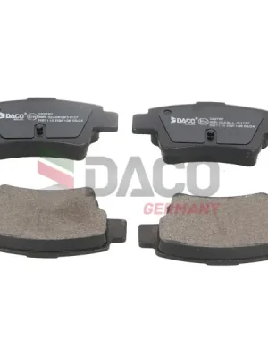 Sada brzdových destiček, kotoučová brzda DACO Germany 322707 Vrácení Zdarma