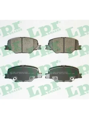 Sada brzdových destiček, kotoučová brzda LPR 05P2107 Autentický