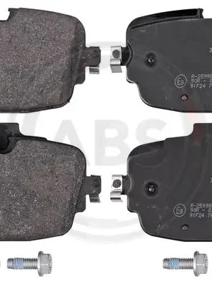 Jen Po Omezenou Doba Sada brzdových destiček, kotoučová brzda A.B.S. 35243