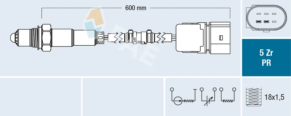 Lambda sonda FAE 75042 Odeslání Ihned