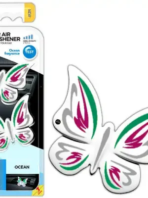 Osvěžovač vzduchu AROMA CAR FANCY SHAPES BUTTERFLY Ocean Speciální Cena