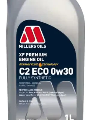 Nová Kolekce MILLERS OILS XF PREMIUM C2 ECO 0W30 1 L