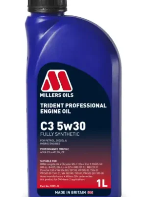 Speciální Cena MILLERS OILS TRIDENT PROFESSIONAL C3 5W30 1 L