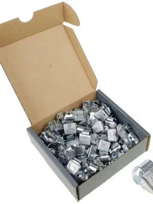 Finální Výprodej Nabíjecí závaží pro Hliníkový disk SPS ALU PB/A (10 g, olovo) - 100 ks - Stix