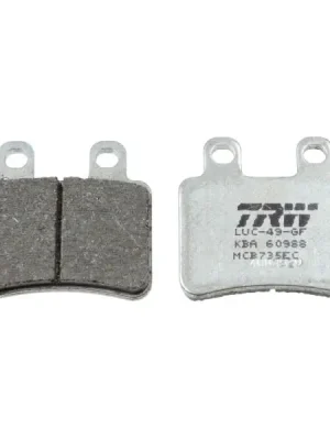 Zlevněný Sada brzdových destiček, kotoučová brzda TRW MCB735EC