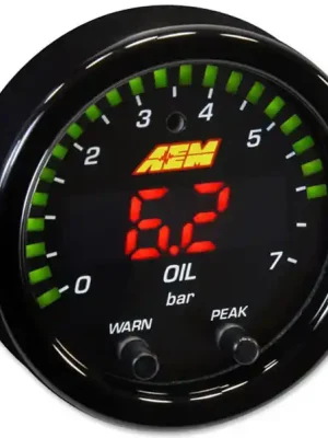 Víkendová Akce Přídavný budík x -Series 7BAR - Tlak oleje/paliva