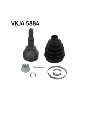 Jen Po Omezenou Doba Sada kloubů, hnací hřídel SKF VKJA 5884