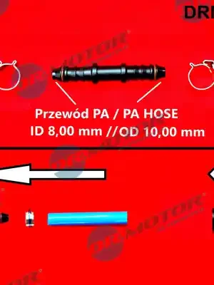 Hadicová spojka, palivová hadice DR.MOTOR AUTOMOTIVE DRM0171Q Nová Kolekce