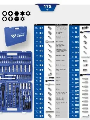 Sada nástrčných klíčů KS TOOLS BT023172 Novinka