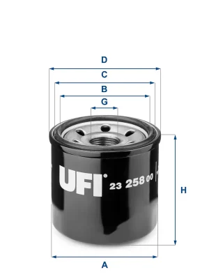 Finální Výprodej Olejový filtr UFI 2325800