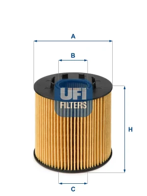 Olejový filtr UFI 2503300 Bezpečná Platba