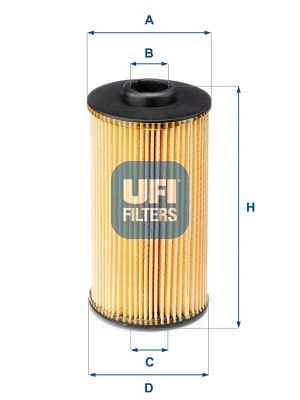 Hit Sezóny Olejový filtr UFI 2503800