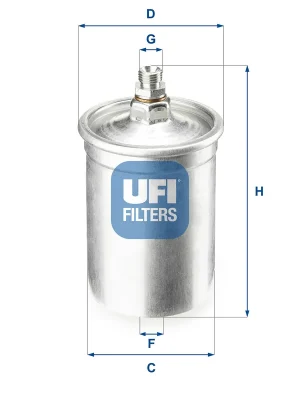 Vysoce Kvalitní Palivový filtr UFI 3150500