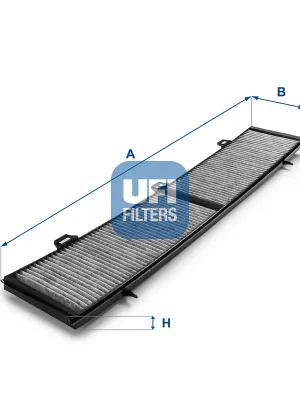 Filtr, vzduch v interiéru UFI 5415400 Hit Sezóny