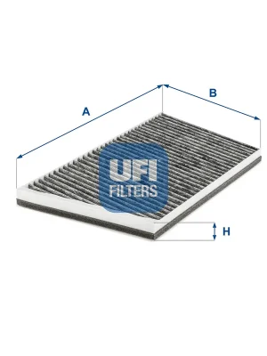 Jen Po Omezenou Doba Filtr, vzduch v interiéru UFI 5424600