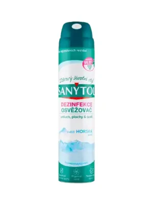 SANYTOL dezinfekční osvěžovač vzduchu Horská vůně 300ml Kup Teď