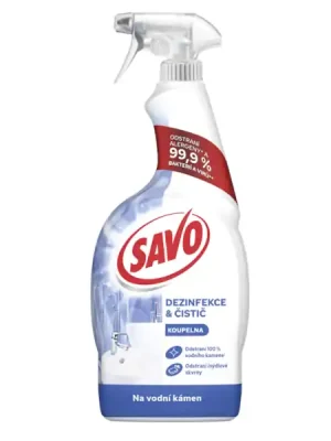 Výprodej Savo sprej na vodní kámen 700ml (bez chloru)