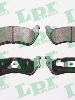 Sada brzdových destiček, kotoučová brzda LPR 05P1065 Oblíbený