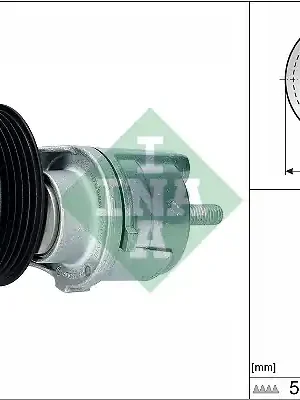 Napínák, žebrovaný klínový řemen INA 534018510 Aktuální