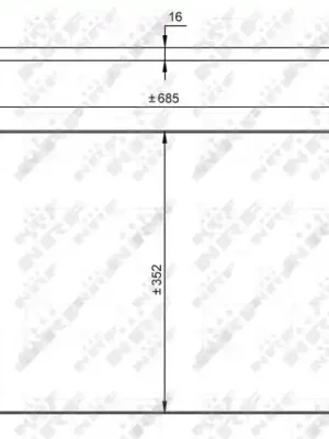 Akční Nabídka Kondenzátor, klimatizace NRF 35890