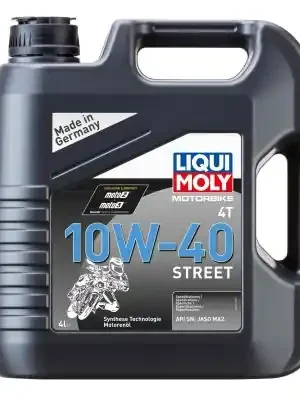 Originální Olej Liqui Moly Street 4T 10W-40 4L