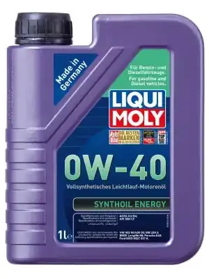 Dokud Zásoby Vydrží Liqui Moly Synthoil Energy 0W-40 1L