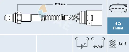 Lambda sonda FAE 77144 Aktuální