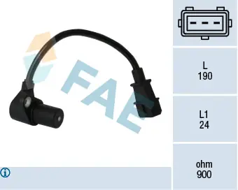 Generátor impulsů, klikový hřídel FAE 79046 Výhodná Nabídka