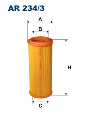 Autentický Vzduchový filtr FILTRON AR2343