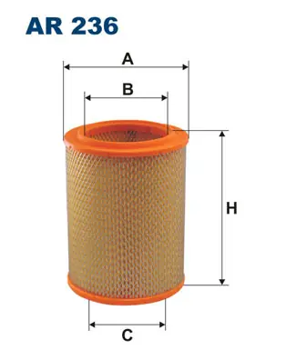 Vzduchový filtr FILTRON AR236 Akce