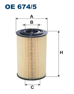 Olejový filtr FILTRON OE6745 Objednat Nyní