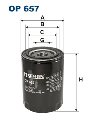 Objednat Nyní Olejový filtr FILTRON OP657