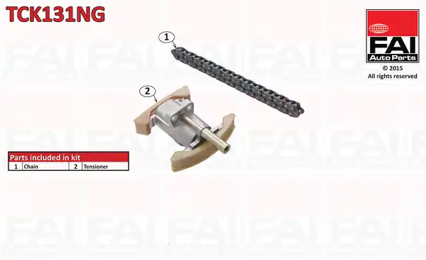 Originální Sada rozvodového řetězu FAI AutoParts TCK131NG