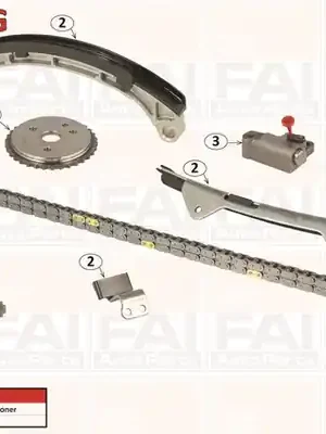 Pouze Dnes Sada rozvodového řetězu FAI AutoParts TCK244NG