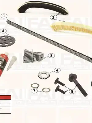 Sleva Sada rozvodového řetězu FAI AutoParts TCK25