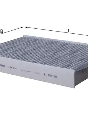 Filtr, vzduch v interiéru MAHLE ORIGINAL LAK814 Omezená Nabídka