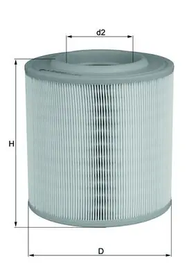 Cenově Výhodný Vzduchový filtr MAHLE ORIGINAL LX3143