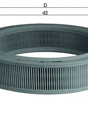 Nová Kolekce Vzduchový filtr MAHLE ORIGINAL LX568