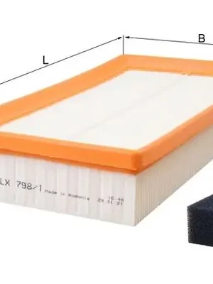 Vzduchový filtr MAHLE ORIGINAL LX7981 Doprava Zdarma