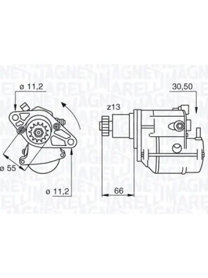 Přímo Od Výrobce Startér MAGNETI MARELLI 063280053010