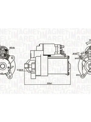 Startér MAGNETI MARELLI 063720594010 Poslední Šance