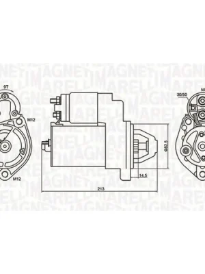 Startér MAGNETI MARELLI 063720612010 Ihned K Objednání