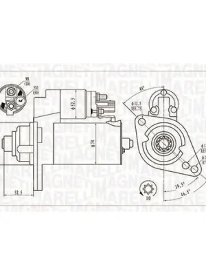 Startér MAGNETI MARELLI 063721293010 Koupit Online