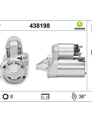 Startér VALEO 438198 Autentický