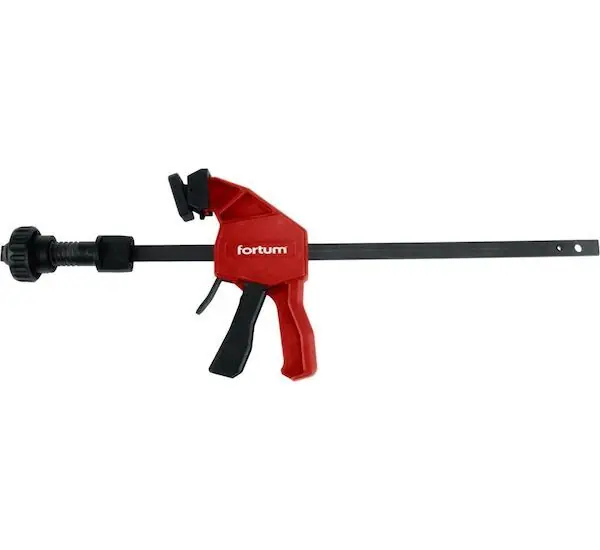 Finální Výprodej Svěrka vertikální přítlačná pro pracovní stoly s otvory Ø20 mm, 0–250 mm - FORTUM