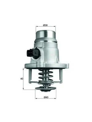 Termostat, chladivo MAHLE TM 27 101 Levný